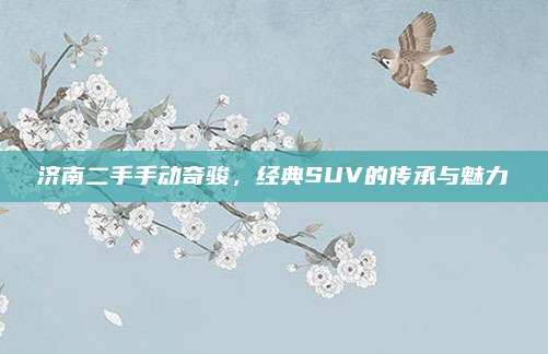 济南二手手动奇骏,经典SUV的传承与魅力