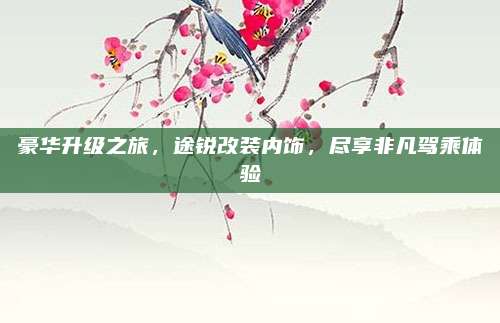 豪华升级之旅,途锐改装内饰,尽享非凡驾乘体验