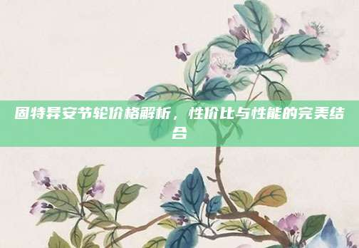 固特异安节轮价格解析,性价比与性能的完美结合