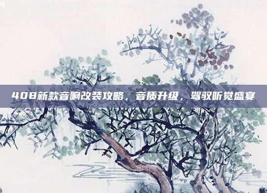 408新款音响改装攻略,音质升级,驾驭听觉盛宴