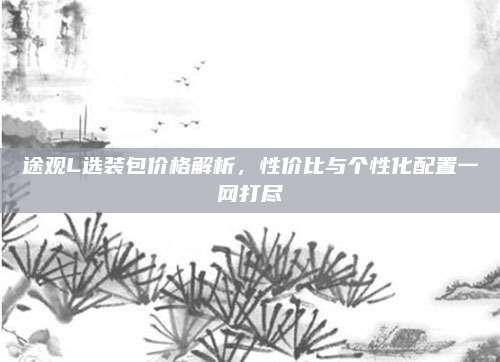 途观L选装包价格解析,性价比与个性化配置一网打尽