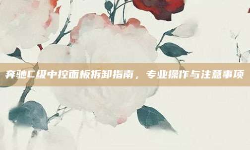 奔驰C级中控面板拆卸指南,专业操作与注意事项