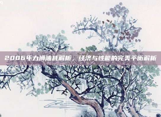 2006年力狮油耗解析,经济与性能的完美平衡解析