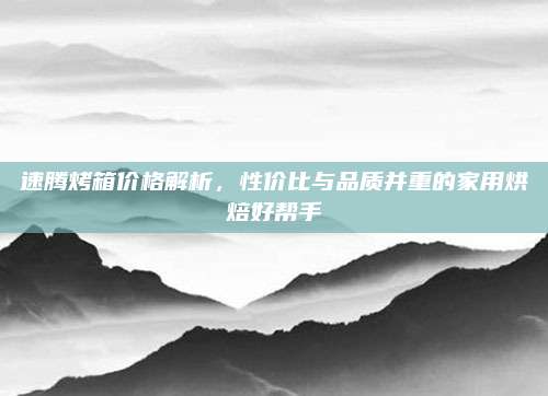 速腾烤箱价格解析,性价比与品质并重的家用烘焙好帮手