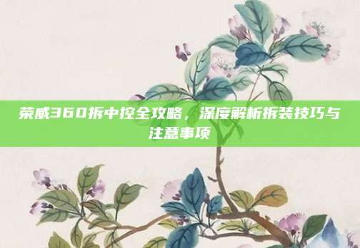 荣威360拆中控全攻略,深度解析拆装技巧与注意事项