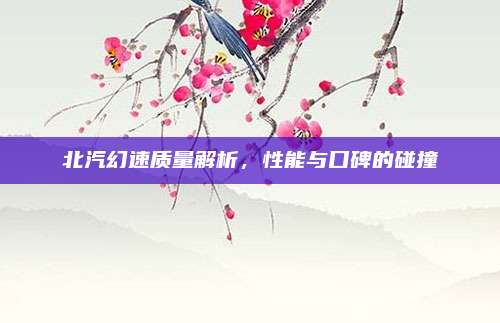 北汽幻速质量解析,性能与口碑的碰撞