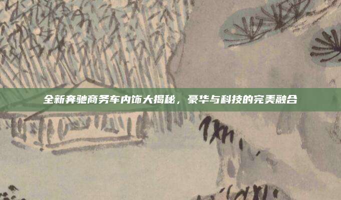 全新奔驰商务车内饰大揭秘,豪华与科技的完美融合