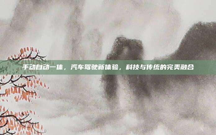 手动自动一体，汽车驾驶新体验，科技与传统的完美融合