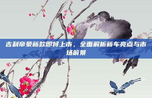 吉利帝豪新款即将上市,全面解析新车亮点与市场前景