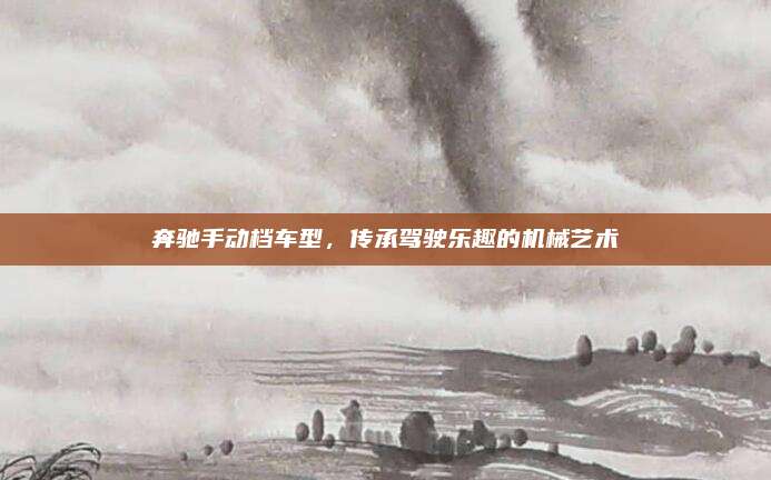 奔驰手动档车型,传承驾驶乐趣的机械艺术