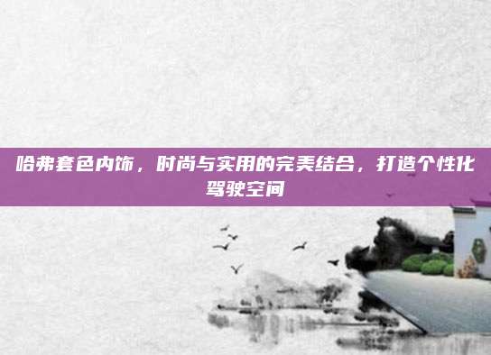 哈弗套色内饰,时尚与实用的完美结合,打造个性化驾驶空间