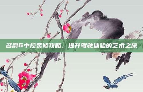 名爵6中控装修攻略,提升驾驶体验的艺术之旅